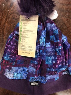 Watuko Merino wool and Bamboo Pom Hat