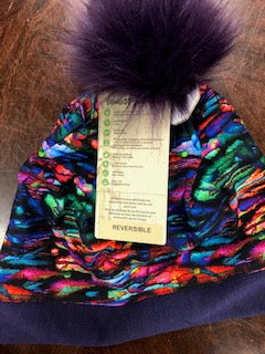 Watuko Merino wool and Bamboo Pom Hat