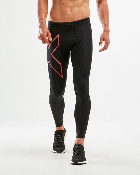 2XU Run Dash Compression Tights - Red