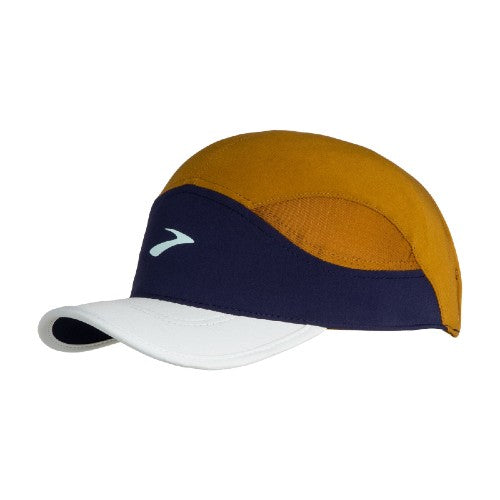 Brooks Chaser Hat Navy/Gold/White