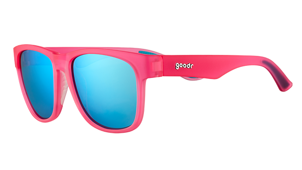 Goodr Sunglasses -  Do You Even Pistol, Flamingo?
