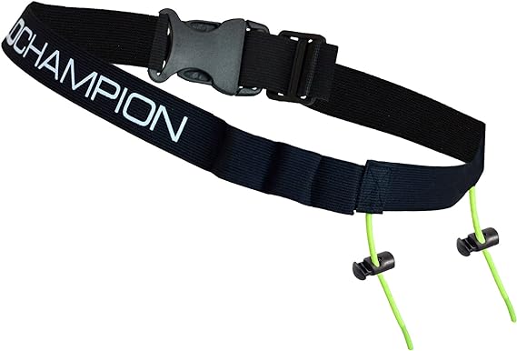 VeloChampion Adjustable Triathlon Running Number Belt Holder