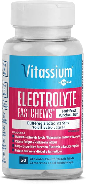 Vitassium Electrolyte Fastchews - Fruit Punch