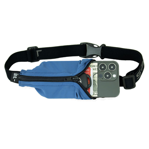 The Spibelt (The Original Running Belt) - Steel Blue