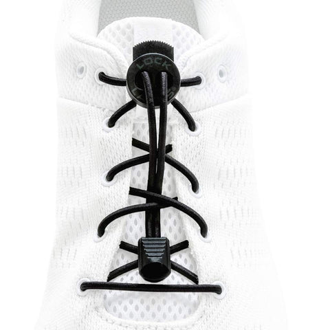 Lock Laces - Solid Black