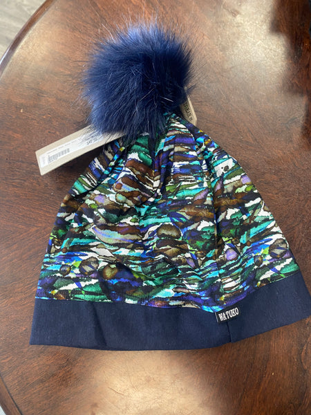 Watuko Merino Wool and Bamboo Pom Hat