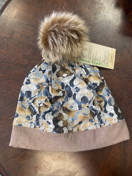 Watuko Merino Wool and Bamboo Pom Hat