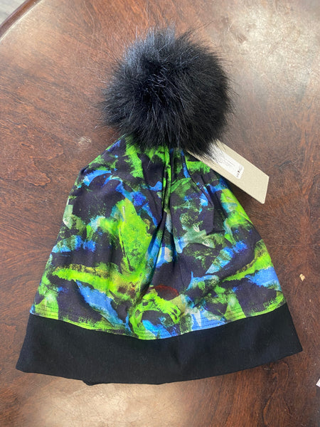 Watuko Merino Wool and Bamboo Pom Hat