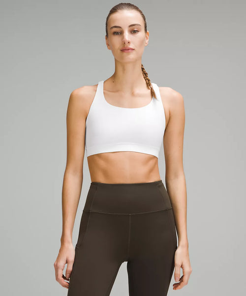 Lululemon Energy Bra Medium Support B-D Cups - White