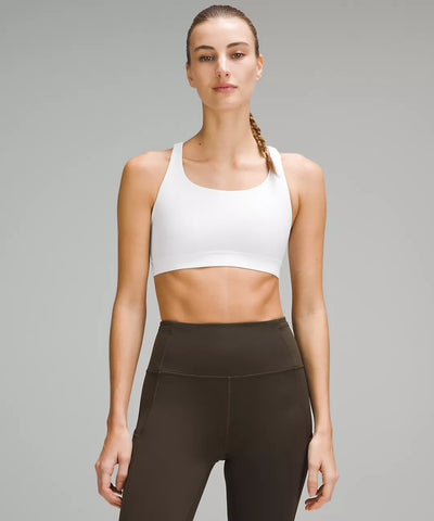 Lululemon Energy Bra Medium Support B-D Cups - White