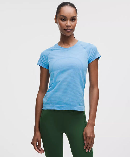 Lululemon Swiftly Tech Short-Sleeve 2.0 Race - Ocean Wave Blue