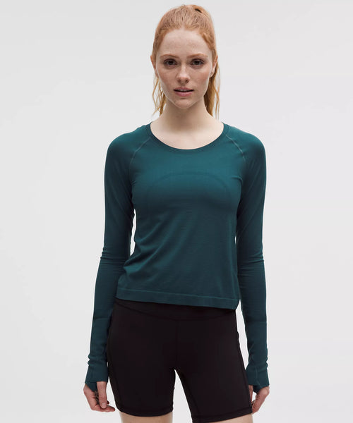 Lululemon Women's Swiftly Tech Long-Sleeve Shirt 2.0 Waist Length