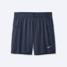 Brooks Sherpa 7" 2-in-1 Shorts Men's Blue Slate