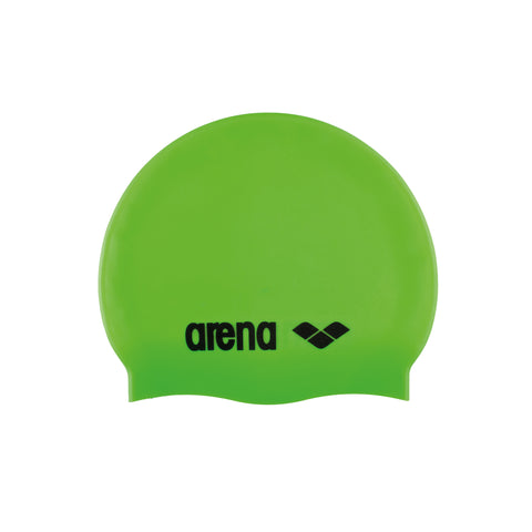 Classic Silicon Swim Cap- Green