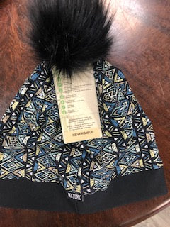 Watuko Merino Wool and Bamboo Pom Hat